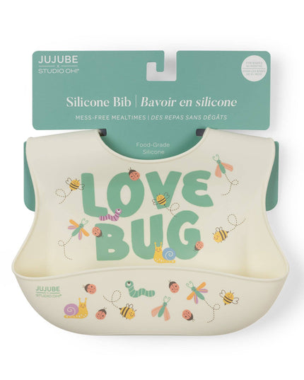 Silicone Bib Love Bug