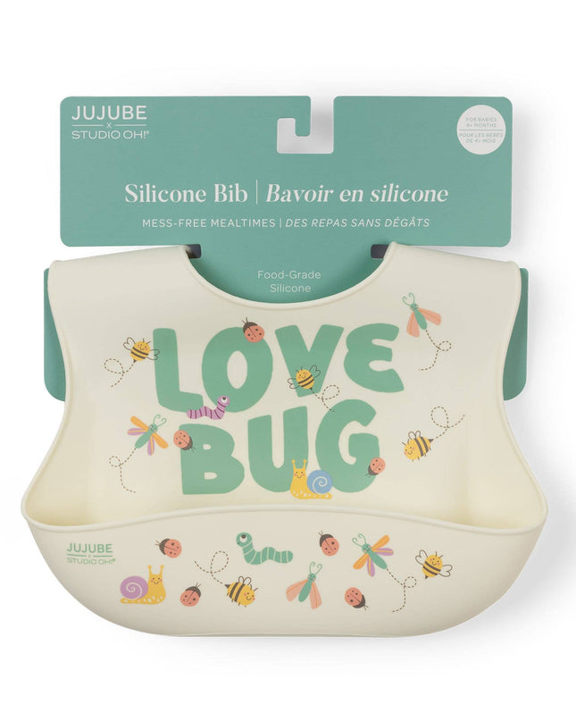 Silicone Bib Love Bug