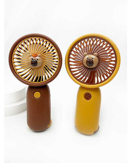 Portable Capybara Hand Fan with Stickers
