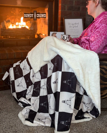 Cozy Checkered Blanket