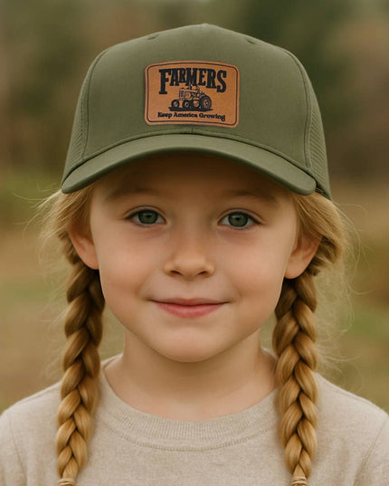 Farmers Growing America Trucker Hat for Kids | 4 Colors