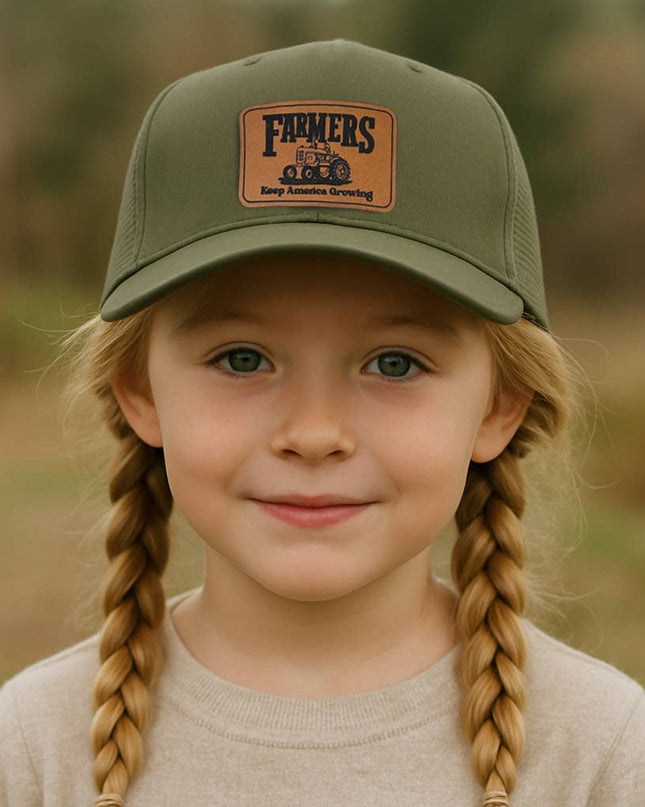 Farmers Growing America Trucker Hat for Kids | 4 Colors