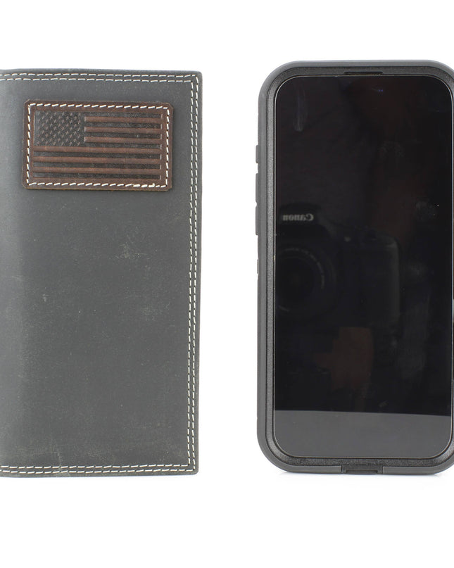 Rodeo Wallet with American Flag Embossing ABMW 25-2004