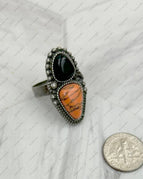 BLACK/ORANGE