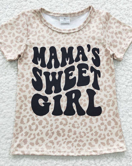 Sibling Baby Girls Western Cowgirls Short Sleeve Tee Shirts Tops
