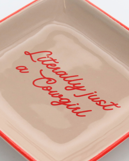 Square Trinket Tray Literally Just A Cowgirl