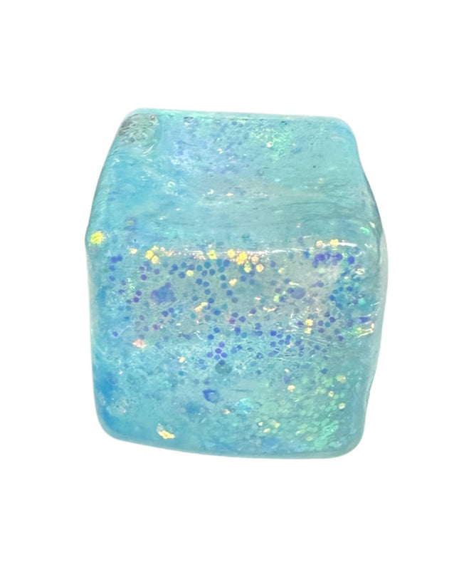 GALAXY GLITTER SLOW RISING SQUISHY CUBES KAWAII FIDGET TOY