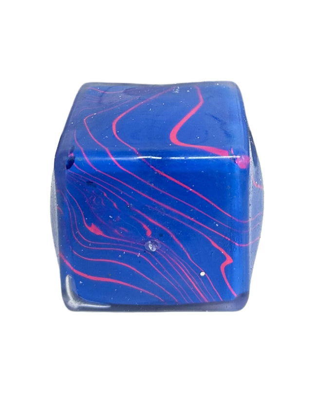 COLORFUL MARBLE SQUISHY CUBE STRESS RELIEF TOY