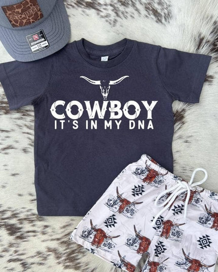 Cowboy its in my DNA tshirt
