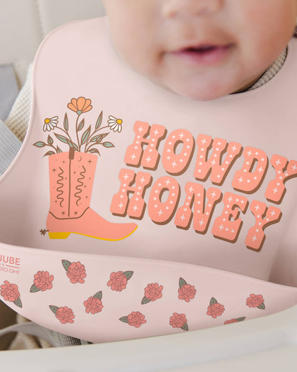 Silicone Bib Bloomin' Boot
