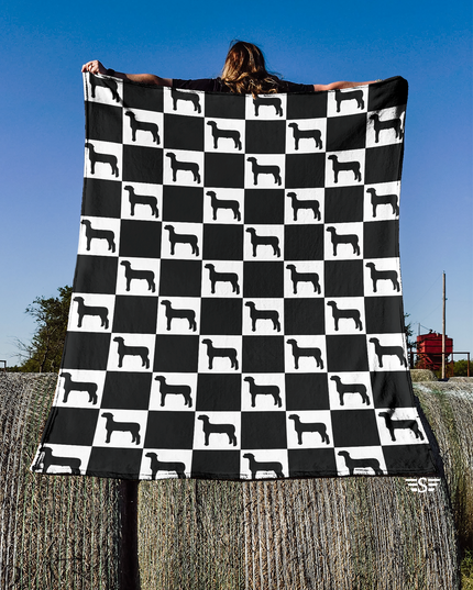Checked Show Animal Blanket