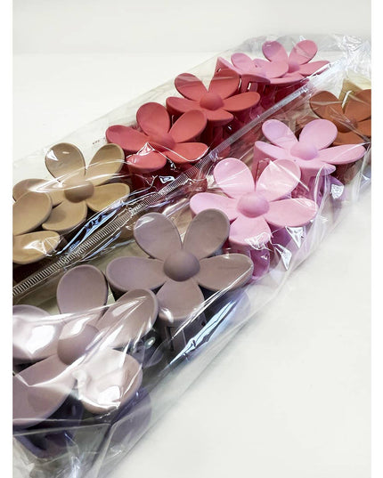 Matte Sweet Colors of Daisy Hair Clips