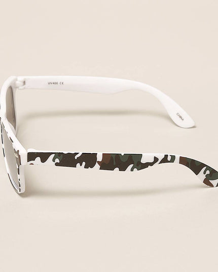 Kids Trendy Camo Pattern Sunglasses