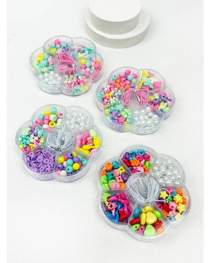 DIY Bracelet Making Pearl Color Mix Beads Set