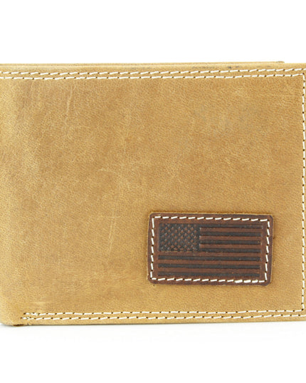 Bi-Fold Men’s Wallet with American Flag ABMW 25-2005