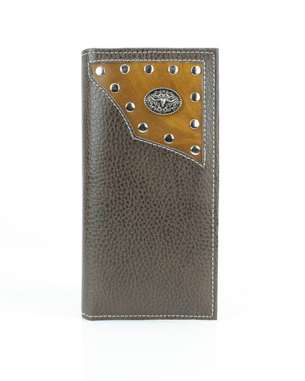 Rodeo Wallet with Bison Head Concho VL880