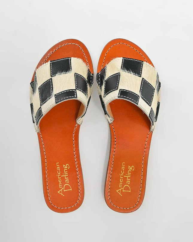 Hair-On Western-Chic Luxury Meets Every-Day Comfort Slippers