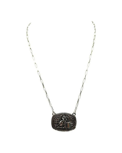 Western Barrel Racer Necklace