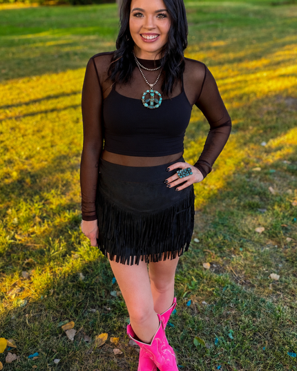 Night Sky Mesh TOP