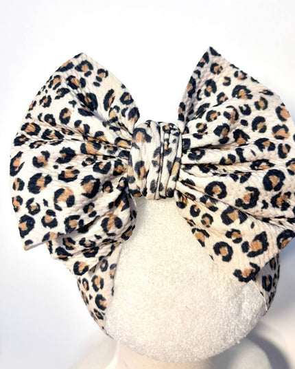Leopard Waffle Headband