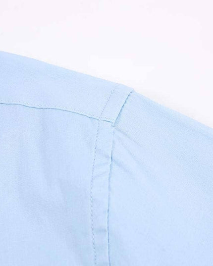 Mens Dress Shirts Long Sleeve Regular Fit Button Shirts-100