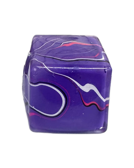 COLORFUL MARBLE SQUISHY CUBE STRESS RELIEF TOY