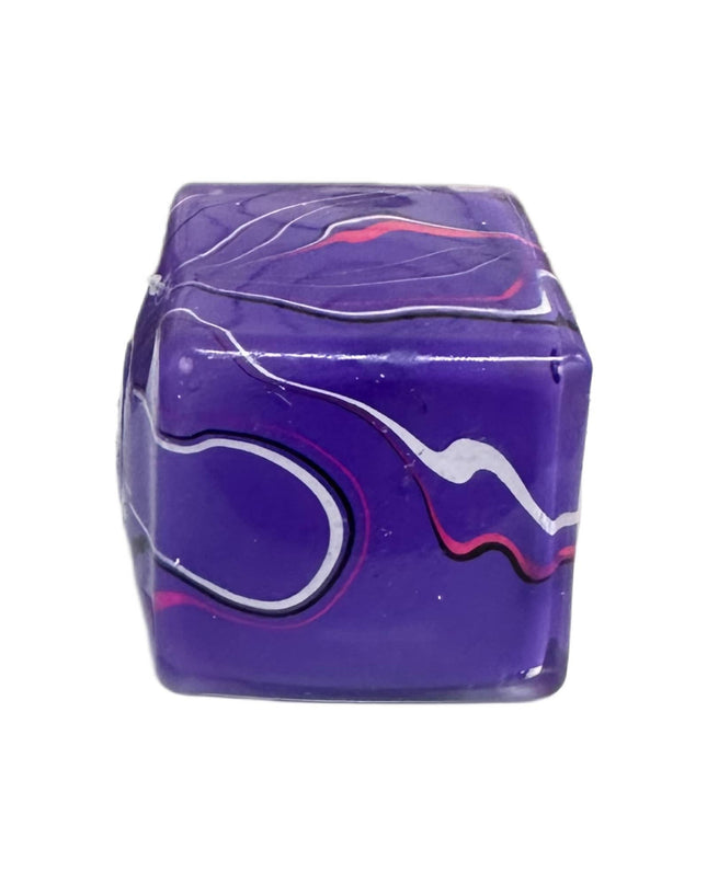 COLORFUL MARBLE SQUISHY CUBE STRESS RELIEF TOY