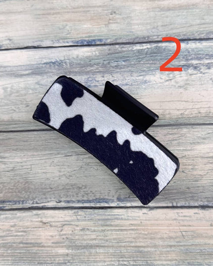 WESTERN PRINT HAIR CLIP