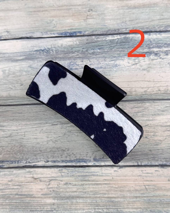 WESTERN PRINT HAIR CLIP