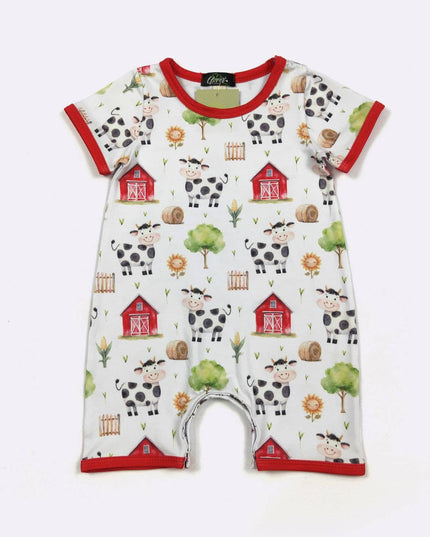 Happy Farm Boy Romper