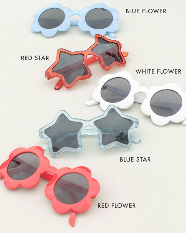 Fourth of July 4 Kids Sunglasses
