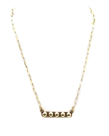 Western Bubble Bar Necklace